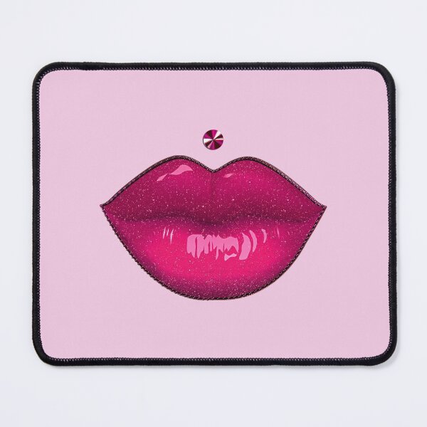 Item preview, Lipstick Lipgloss Makeup Piercing - pink pout designed and sold by GlamourChick.