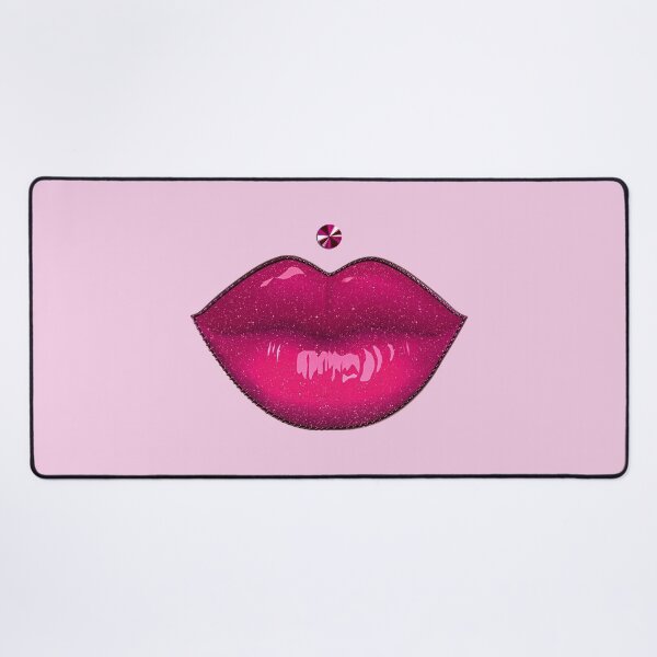 Item preview, Lipstick Lipgloss Makeup Piercing - pink pout designed and sold by GlamourChick.