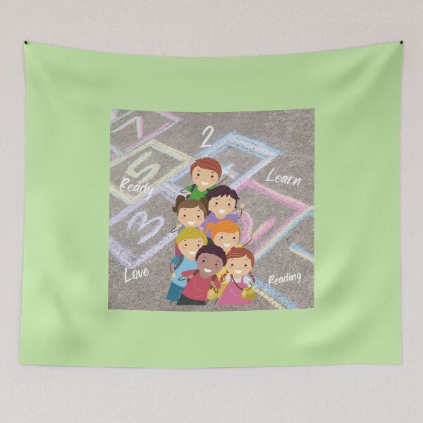 Item preview, Hopscotch - Ready 2 Learn - Love Reading designed and sold by Palm-Pineapple.