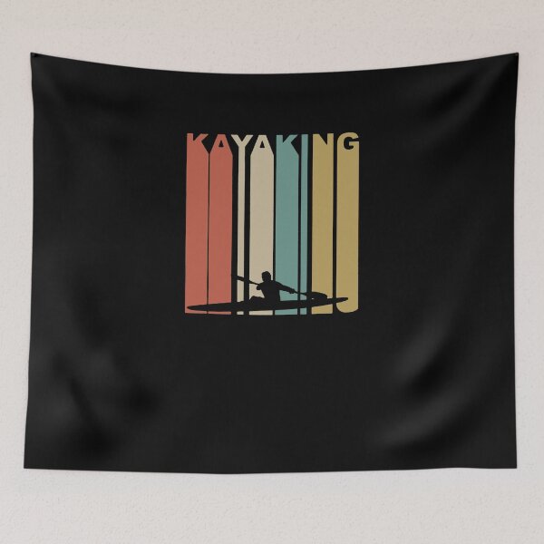 Item preview, Kayaking Retro designed and sold by clickmostro.