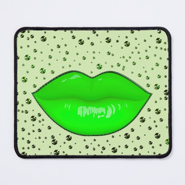 Item preview, Makeup Lips Lipstick Kisses Upper lip piercing - 80s designed and sold by GlamourChick.