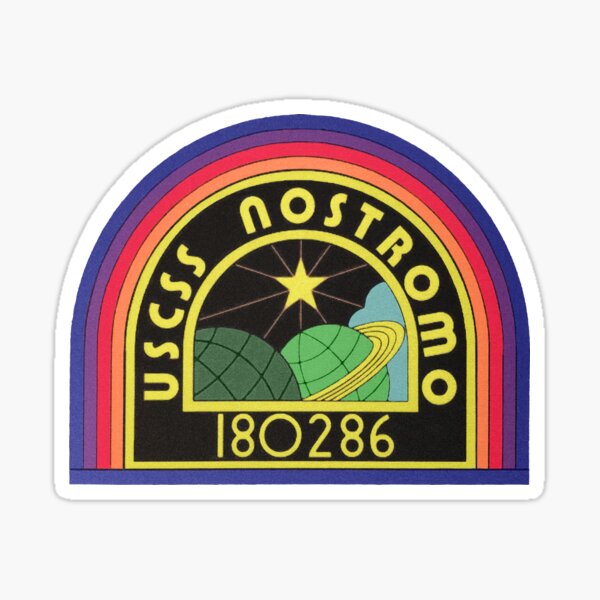 USCSS Nostromo Crew Patch Sticker