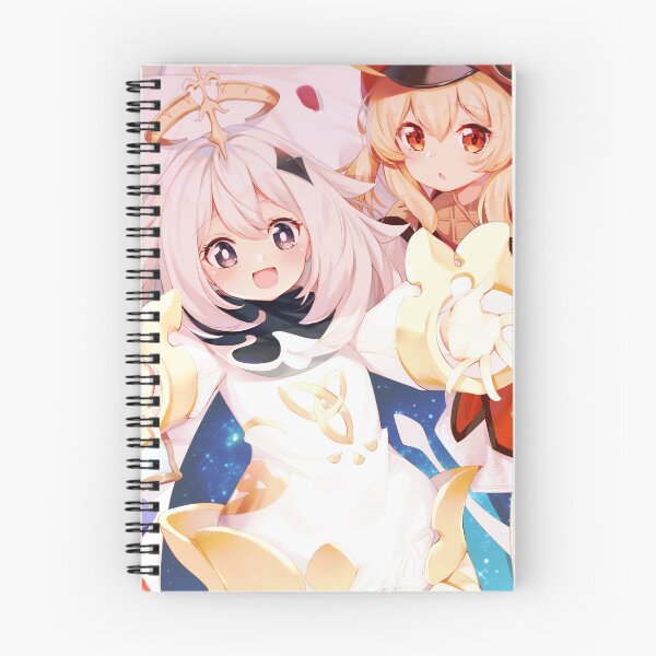Item preview, Genshin impact paimon klee qiqi designed and sold by maynard974b.