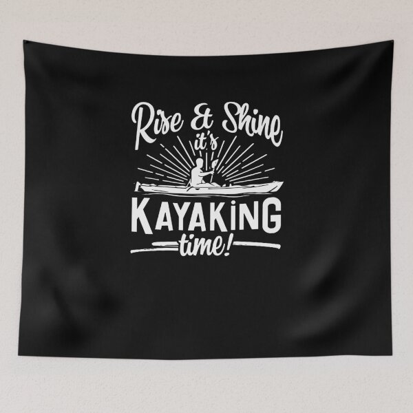 Item preview, Rish & Shine It's Kayaking Time designed and sold by clickmostro.