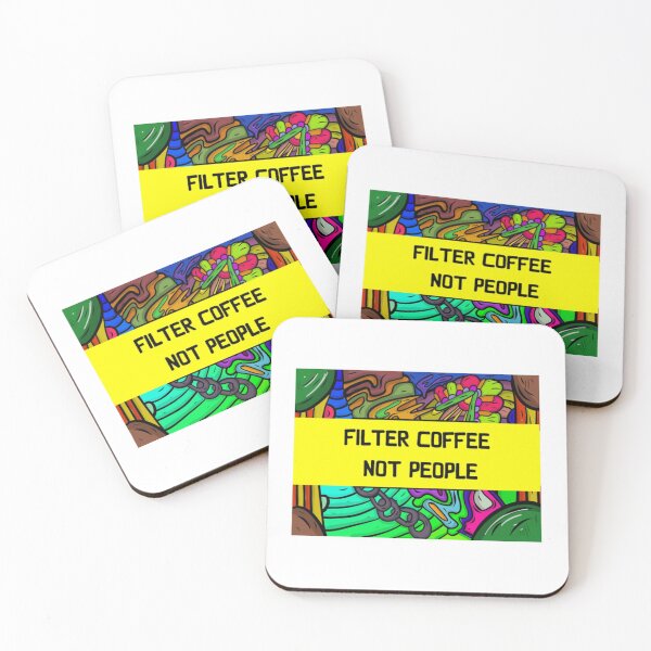 Item preview, Coffee Not People designed and sold by StickKingUK.