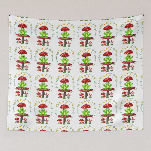 Item preview, Cottagecore Mushroom and The Prince Frog designed and sold by Avienz1.