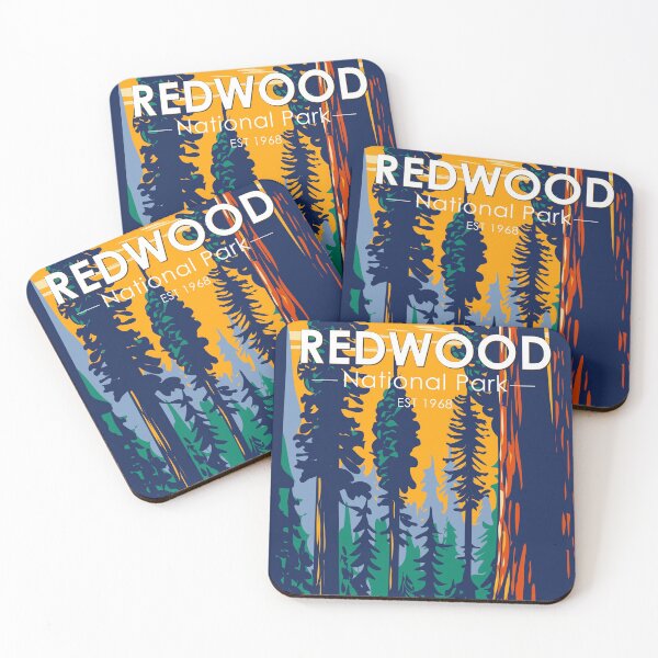 Item preview, Redwood National Park California Vintage designed and sold by KrisSidDesigns.
