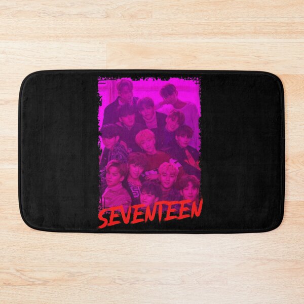 Item preview, Seventeen Kpop Group Members Purple Korean Kpop RGB Color Design designed and sold by Piosenka Art.