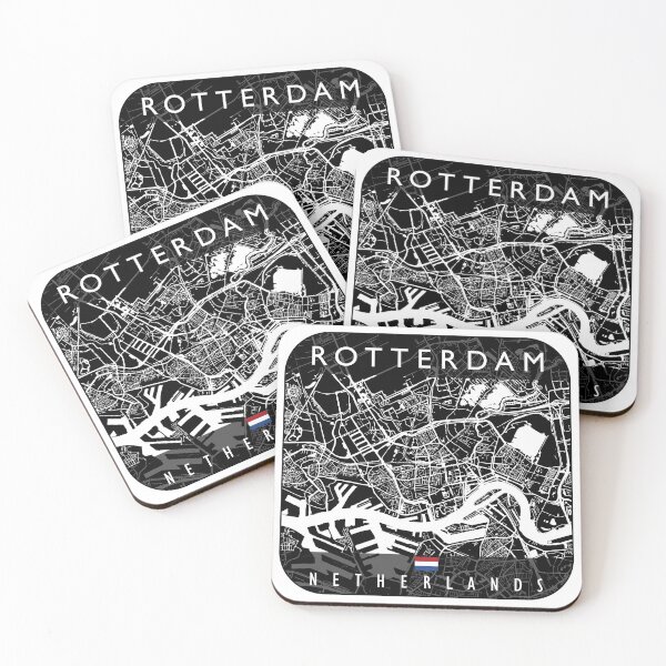 Item preview, ROTTERDAM MAP PAÍSES BAJOS designed and sold by hatimelhag.