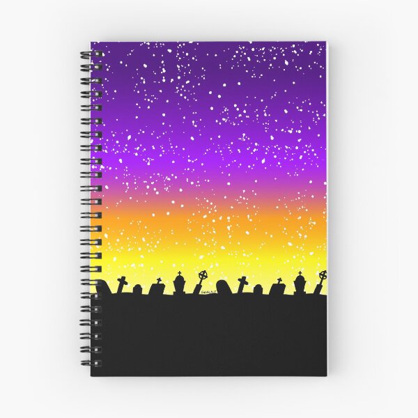 Item preview, Sunset Over The Cemetery designed and sold by JanGrackle.