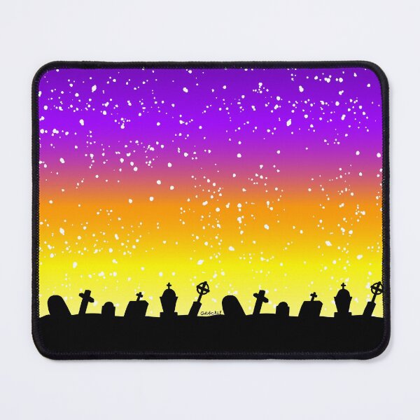 Item preview, Sunset Over The Cemetery designed and sold by JanGrackle.