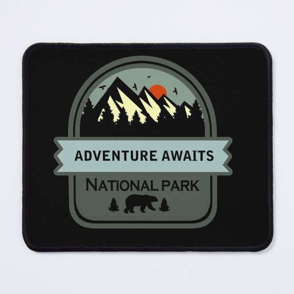 Item preview,  Adventure awaits national park designed and sold by Us-nature.
