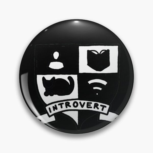 Item preview, Introvert Shield designed and sold by clickmostro.
