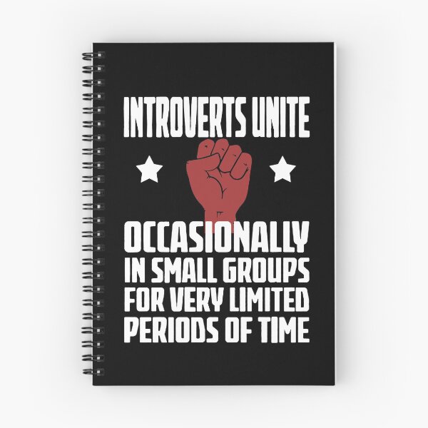 Item preview, Introverts Unite - Occasionally In Small Groups For Very Limisted Periods Of Time designed and sold by clickmostro.