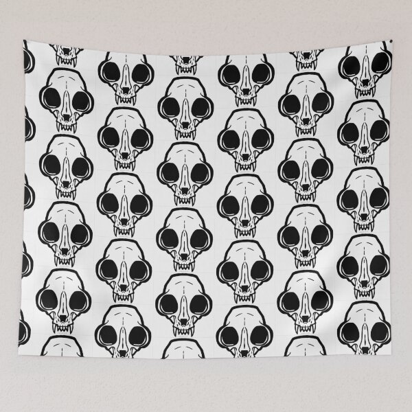 Item preview, Cat Skull Cutout designed and sold by JanGrackle.