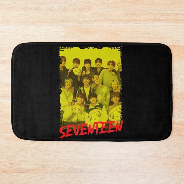 Item preview, Seventeen Kpop Group Members Yellow Korean Kpop RGB Color Design designed and sold by Piosenka Art.