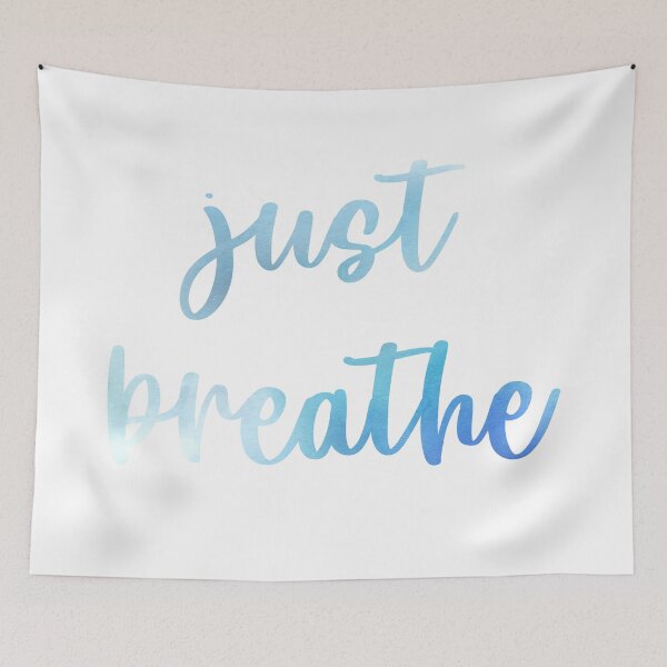Item preview, Just Breathe designed and sold by NobodysHero.