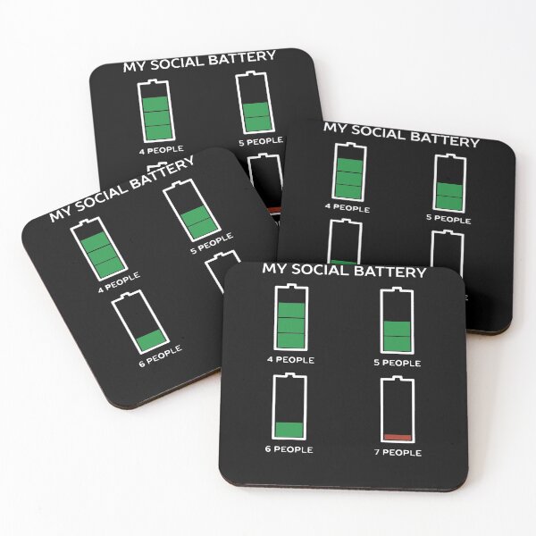 Item preview, My Social Battery designed and sold by clickmostro.