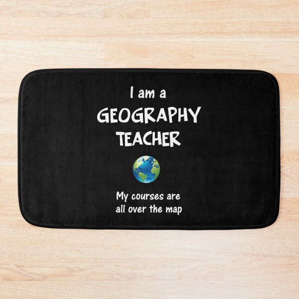 Item preview, I am a Geography Teacher - My courses are all over the map - (+ View this design on 75+ products) designed and sold by Julien Hebbrecht.