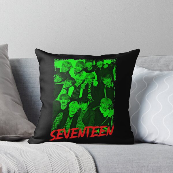Item preview, Seventeen Kpop Group Members Green Korean Kpop RGB Color Design designed and sold by Piosenka Art.
