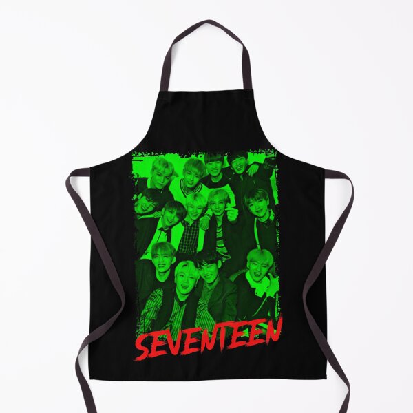Item preview, Seventeen Kpop Group Members Green Korean Kpop RGB Color Design designed and sold by Piosenka Art.