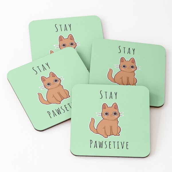Item preview, Stay Pawsetive designed and sold by Bash0sh0.
