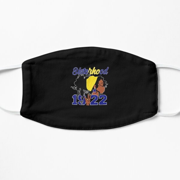Womens SGRho Sigma-1922 Sisterhood Gamma-Rho Hand Sign Flat Mask