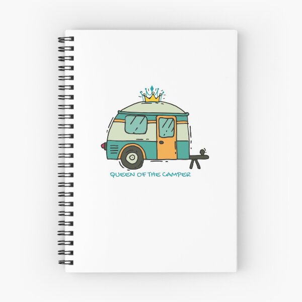 Item preview, Queen Of The Camper Cute Graphics designed and sold by DesignStudio22.