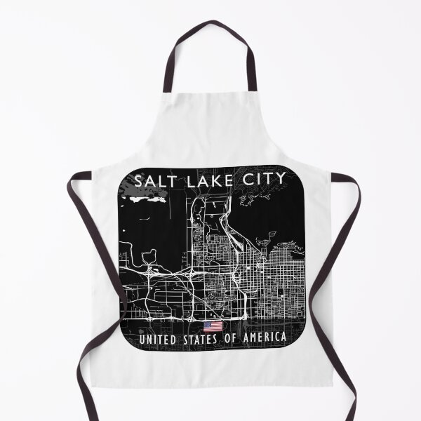 Artikelvorschau, Salt Lake City Karte USA entworfen und verkauft von hatimelhag.