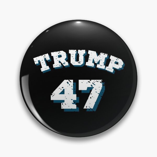 Item preview, Trump 47, Trump 2024 Republican Political Anti Biden grunge style #darkbackground designed and sold by Happy-PrintZ.
