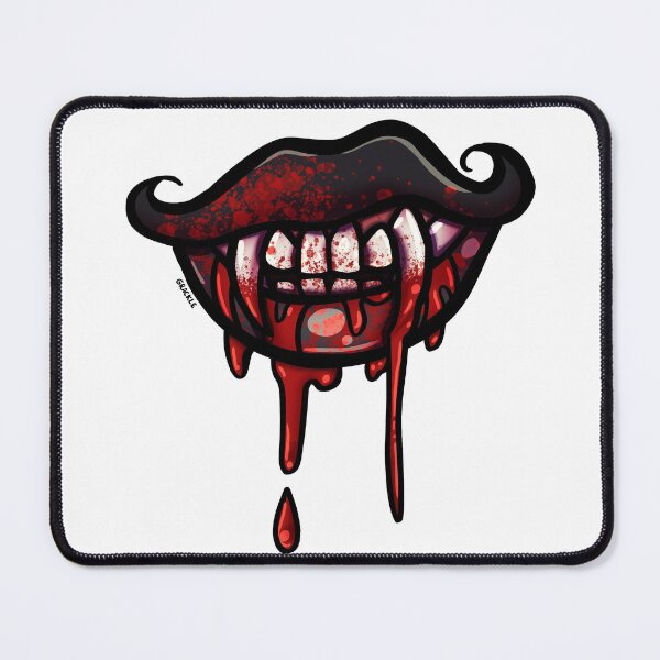 Item preview, Vampiric Grin (Black Version) designed and sold by JanGrackle.