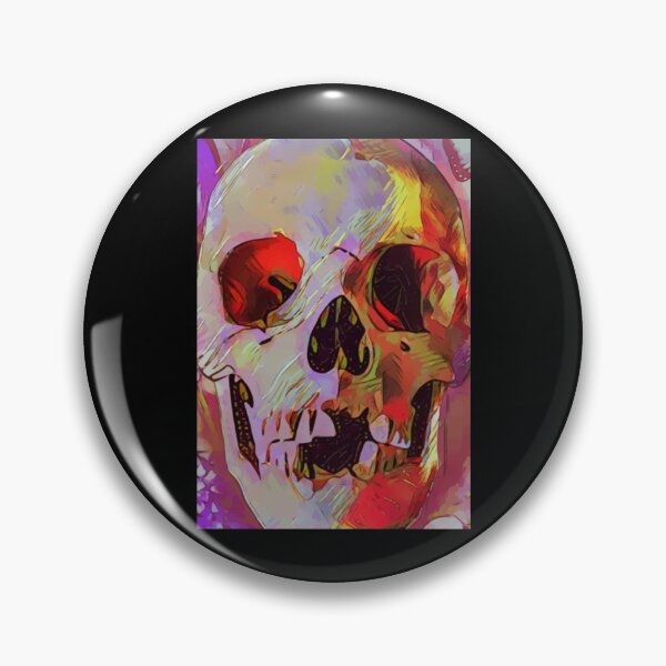Aperçu de l'œuvre T-shirt Skullshirt Crâne abstrait créée et vendue par AlinBusit.