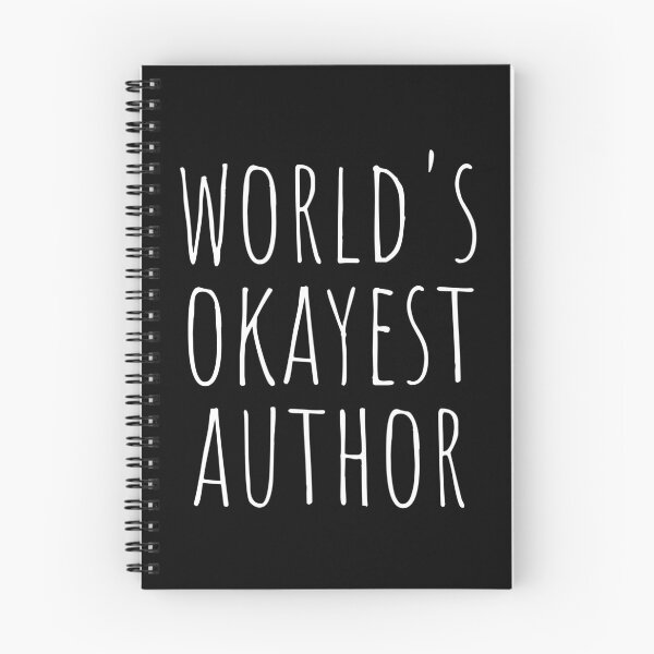 Item preview, WORLD'S OKAYEST AUTHOR designed and sold by T-shirtgallery.