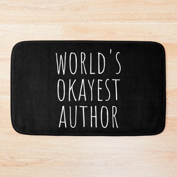 Item preview, WORLD'S OKAYEST AUTHOR designed and sold by T-shirtgallery.