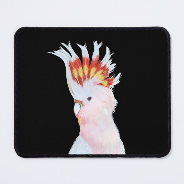 Item preview, Major Mitchell Australian Cockatoo Watercolour & Gouache Painting designed and sold by Heatherian.