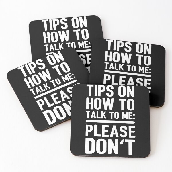 Item preview, Tips On How To Talk To Me Please Don't designed and sold by clickmostro.