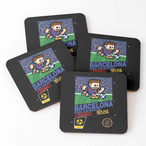 Item preview, FC Barcelona  (8-bit Football / Soccer Videogame Cart) designed and sold by The Armorsmith.