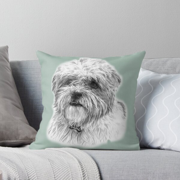 Item preview, Ollie the Maltese Shih Tzu WHITE BACKGROUND designed and sold by Ro Windust.