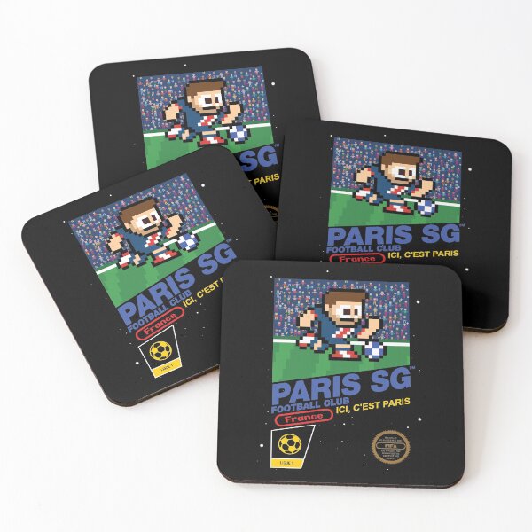 Item preview, Paris Saint-Germain FC (8-bit Football / Soccer Videogame Cart) designed and sold by The Armorsmith.