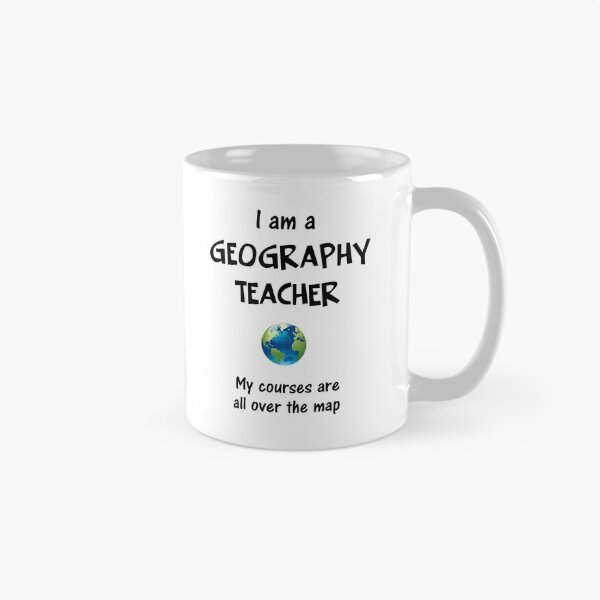 Item preview, I am a Geography Teacher - My courses are all over the map - (+ View this design on 75+ products) designed and sold by Julien Hebbrecht.
