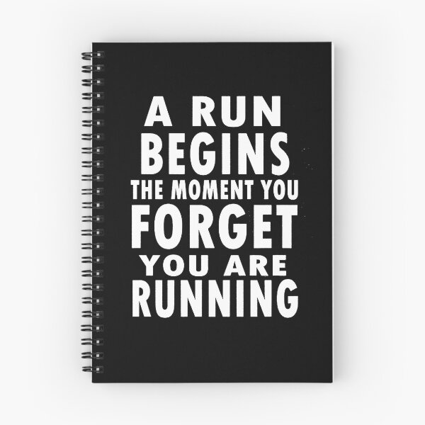 Item preview, A Run Begins The Moment You Forget You Are Running designed and sold by clickmostro.
