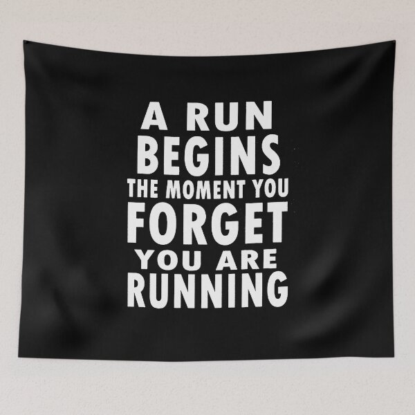 Item preview, A Run Begins The Moment You Forget You Are Running designed and sold by clickmostro.