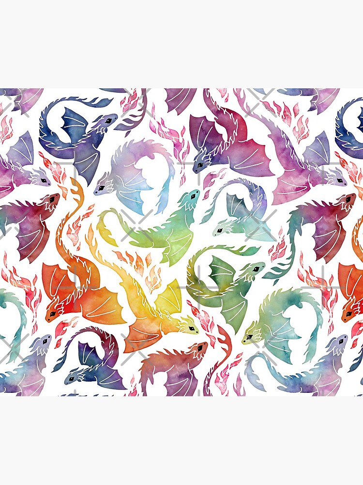 Dragon fire rainbow by adenaJ
