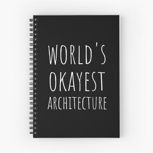 Item preview, WORLD'S OKAYEST ARCHITECTURE designed and sold by T-shirtgallery.