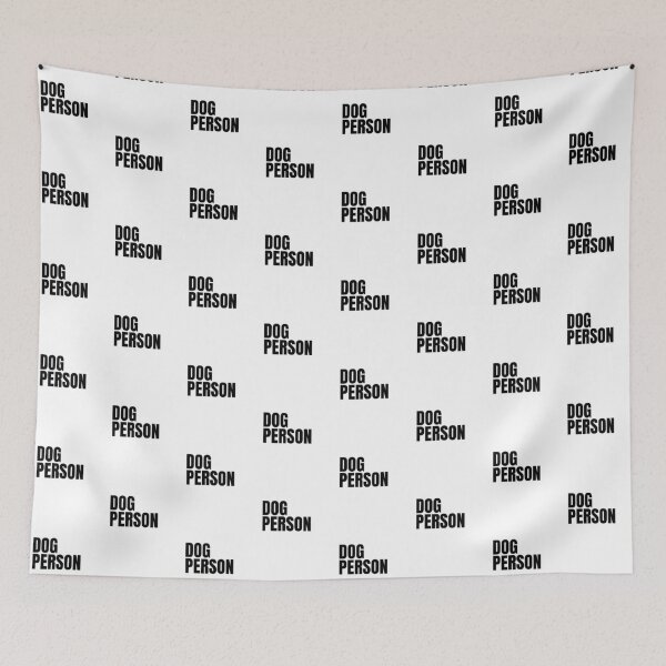 Item preview, Dog person -Text Design in Black designed and sold by katiekendall.