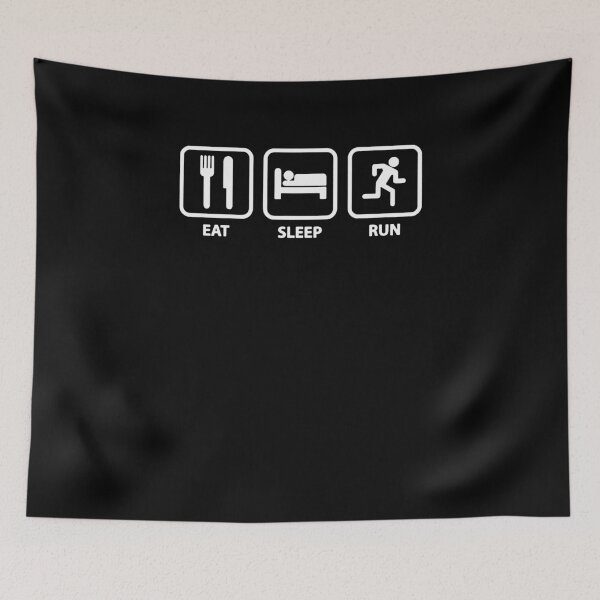 Item preview, Eat Sleep Run designed and sold by clickmostro.