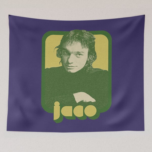 Item preview, Jaco Pastorius _ 70s Style Retro Fan Art  designed and sold by mitucartoon.