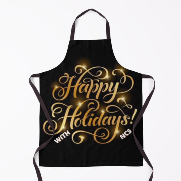 Item preview, NCS Brand Text with Vector Golden  Happy Holidays. designed and sold by TheWonderOfAsia.