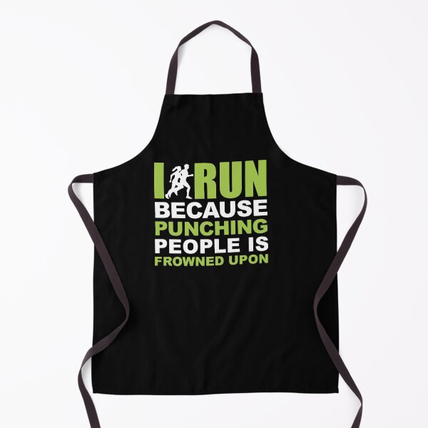 Item preview, I Run Beause Punching People Is Frowned Upon designed and sold by clickmostro.