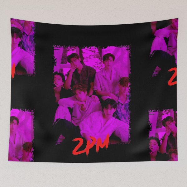 Item preview, 2PM Kpop Group Members Purple Kpop RGB Color Design designed and sold by Piosenka Art.